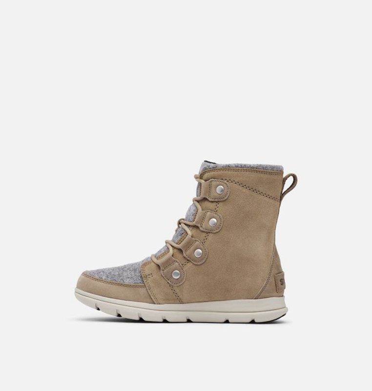 Sorel Dam Vinterkängor Khaki - Explorer™ Joan Låga - OAX-605138